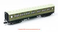 2P-014-040 Dapol Maunsell High Window CK Coach number 5635 in SR Lined Olive Green livery